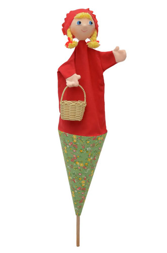 Tütenpuppe 3in1 rotkäppchen - tütenpuppe,