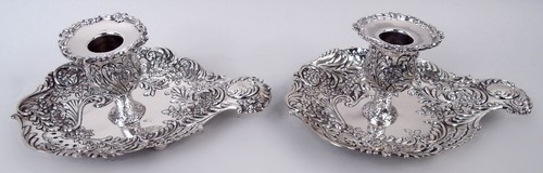 Gorham chambersticks 175 - chambersticks,