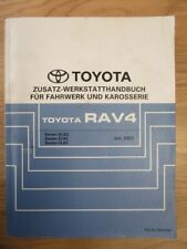 Toyota RAV4  Zusatz-Werkstatthandbuch für Fahrwerk und Karosserie, Juli 2003