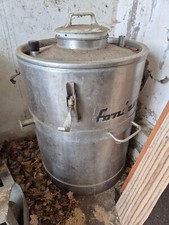 Melkkanne Milchkanne 160 L, Edelstahl, V2A, doppelwandig