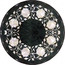 12 " Grün Marmor Table Top