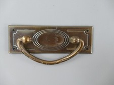 Beschlag Messing Jugendstil Gründerzeit  Schubladengriff  antik