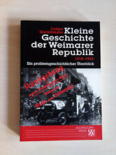 Kleine Geschichte der Weimarer Republik 1918-1933 -Grevelhörster, Ludger: