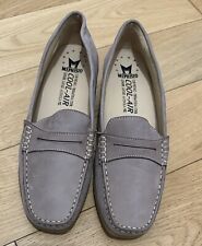 Mephisto NEU Cool Air Damen Mokassin Slipper Halbschuh Leder Gr. 41 UK 7 Braun