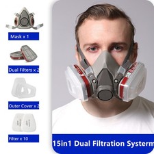 Atemschutz Halbmaske Gasmaske