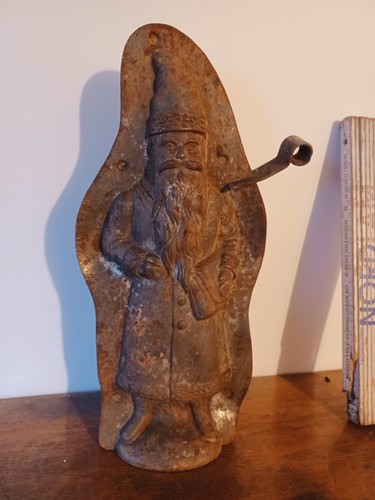 Alte schokoladenform nikolaus - alte,