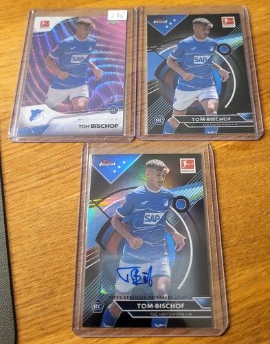 Tom bischof rookie lot auto - bischof, 1x