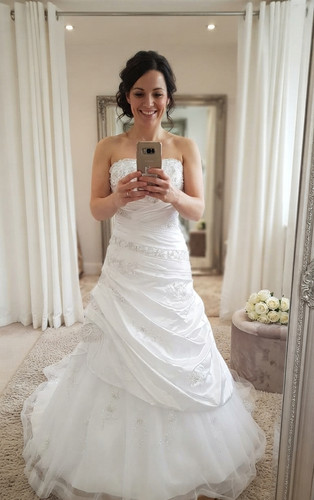 Hübsches brautkleid bustier - hübsches,