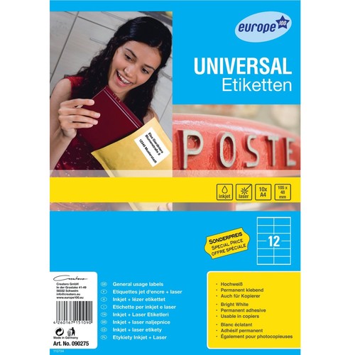 Avery 120x universal - 120x,