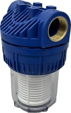 Filter housing for water