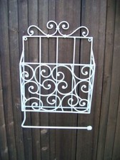 Zeitungablage Toilettenrollenhalter Zeitungskorb Küchenrollenhalter Eisen weiß