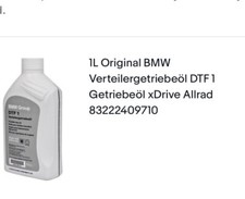 1L  BMW Verteilergetriebeöl DTF 1 Orginal Getriebeöl xDrive Allrad 83222409710