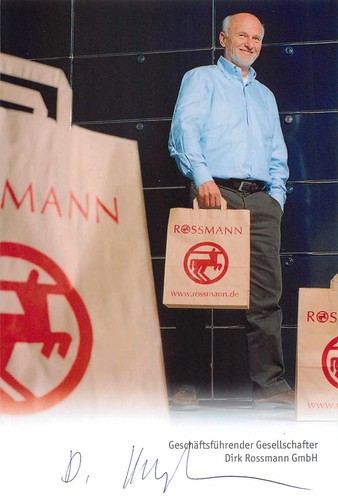 Autogramm dirk rossmann - dirk,