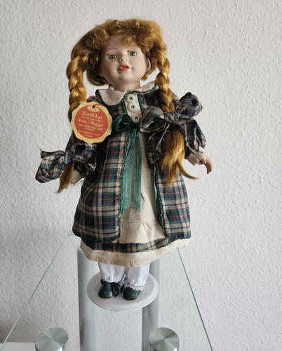 Mädchenpuppe porzellankopf - mädchenpuppe,