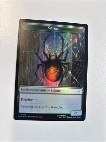 Token spinne schatz magic the - schatz,