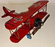 Blechflugzeug Doppeldecker