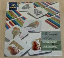 Englisch gedächtnisspiel - englisch,