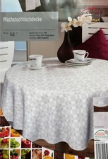 Tischdecke rund 140 cm PVC