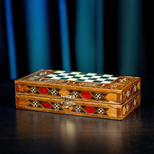 Backgammon Schachspiel 3in1