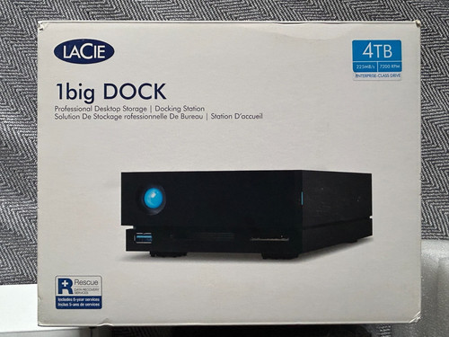 Lacie 1big dock - lacie, 4tb
