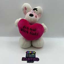 Diddl Maus „Ich hab Dich lieb“ [Herz, ca 20 cm Stofftier Plüsch Depesche]