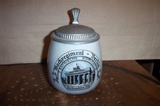 alter bierkrug 2 WK wachregiment berlin 7 bayrische kompanie weihnachten 1938 ww