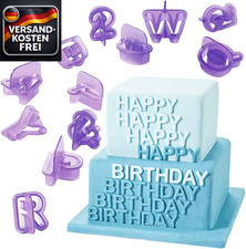 Fondant Buchstaben Ausstecher