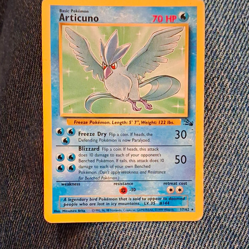 Wizards the coast - wizards, articuno