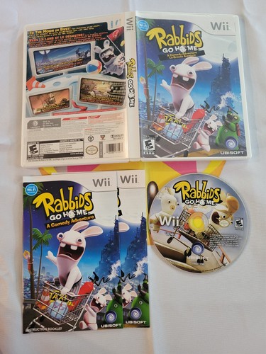 Rabbids home nintendo wii a - wii,