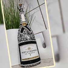 Moet&Chandon Ice Imperial Champagner 0,75l DekoFlasche LEER Inkl.Solar Licht💥