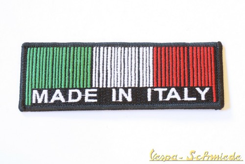 Aufnäher made italy - aufnäher, italy"