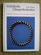Gehäkelte Glasperlenketten Häkeln - Anleitung Vorlagen Muster Perlen Fädeln