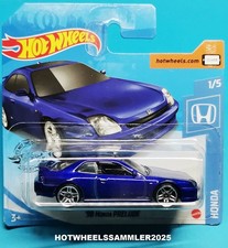 HOT WHEELS HW J-IMPORTS "1998 HONDA PRELUDE"FARBE BLAU OVP UNGEÖFFNET ANSEHEN!