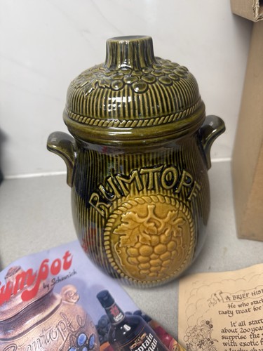 Großer vintage rumtopf - großer,