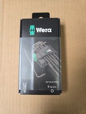 Wera 967 PKL/9 SB SiS Innen-TORX Winkelschraubendreher-Set   T 8, T 9, T 10, ...