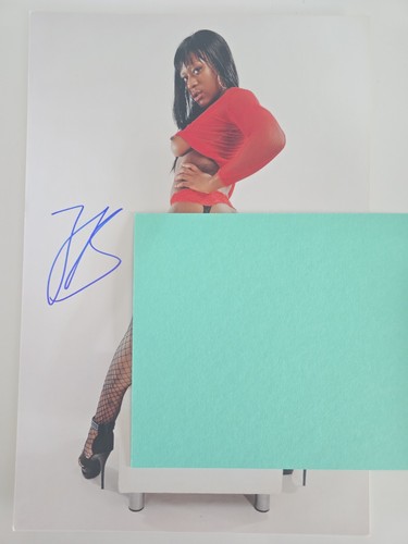 Josy black xxl foto autogramm - josy,