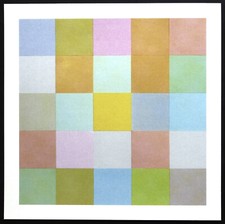 JOHANNES ITTEN  Serigraphie 1930-1940  " Kunst der Farbe "