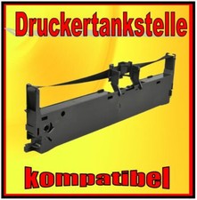 5x FARBBAND KASSETTE - NEUTRAL Epson LQ 630 LQ-630S Nylon black 12,7 mm x 8 m 