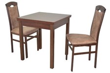 3tlg. Tischgruppe, Essgruppe 3tlg. In 4 Farben, Esstisch ausziehbar