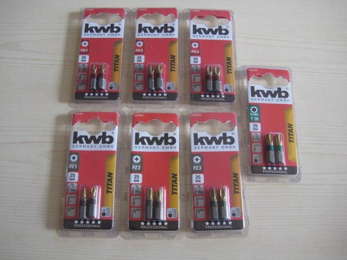 Kwb 2er pack bit - -bit-set, titan