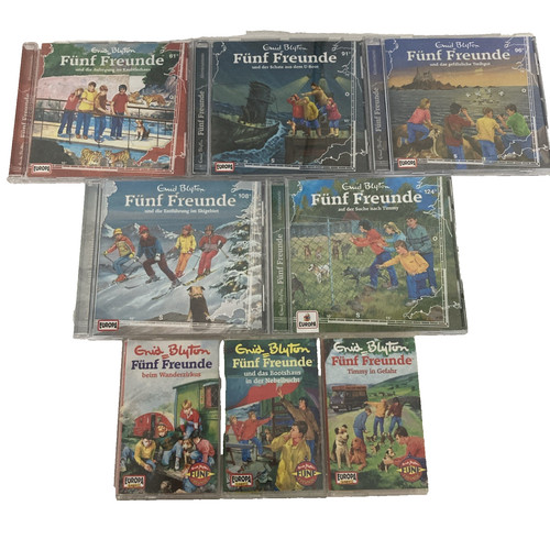Fünf freunde kassetten - fünf, cd/kassetten