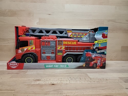 Dickie giant fire truck - dickie,