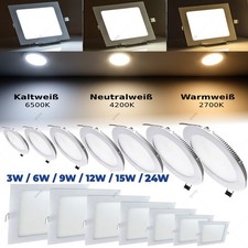 3W 9W 12W 15W 18W 24W LED