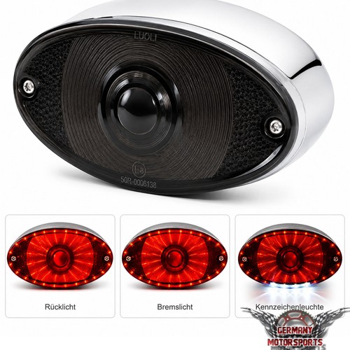 Motorrad led rücklicht cateye - rücklicht,