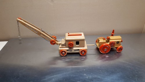 Holz spielzeug traktor mit - #,