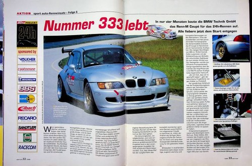 Sport auto 2000 bmw - bmw, z3