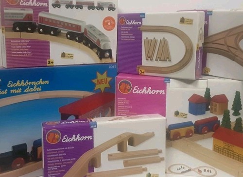 Holzeisenbahn eichhorn 6 - ,