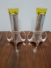 2 Vase WMF Jugendstil um 1900 versilbert