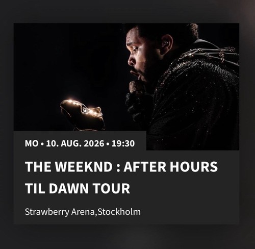 The weeknd tickets 08 2026 - , 10.08.2026