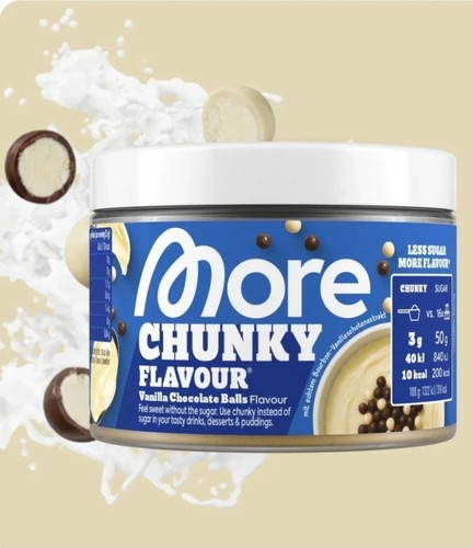 More chunky flavour vanilla - chunky,